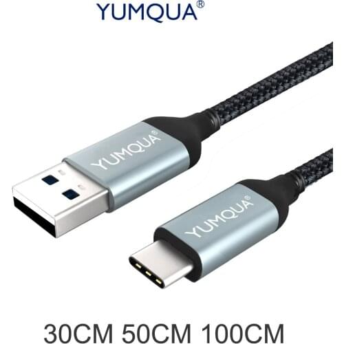 YUMQUA USB Brand Type C Cable type-c Fast Charging Data Cable USB Charger for Xiaomi Mi5 Oneplus 3 2 For Mei zu Pro 6 Nexus 5X