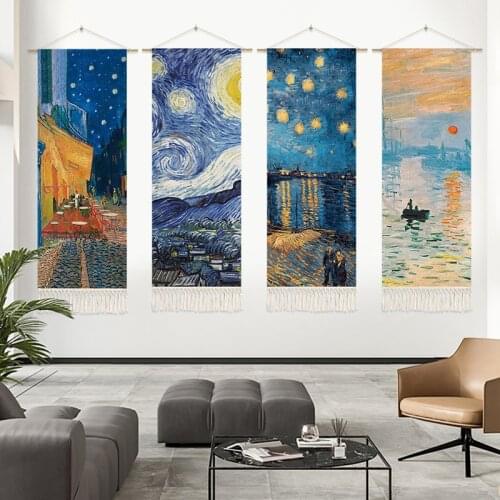 Famous Art Painting Van Goghs Abstract Wall Decoration Hanging Painting Living Room Canvas Painting Posters and Prints