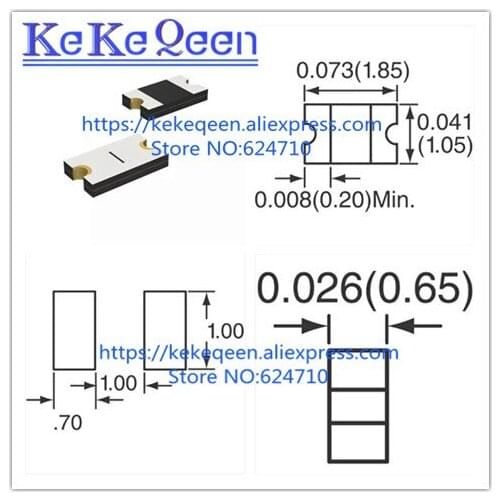 100PCS PTC FUSE 0603 0.75A 750mA 60V SMT SMD PPTC Resettable Fuses