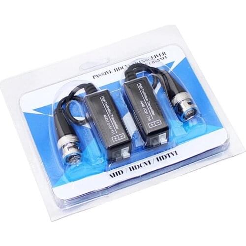 1080P Video Balun for CVI/TVI/AHD/CVBS Camera 150m Video Transmission Distance BNC Connector CCTV Accessories