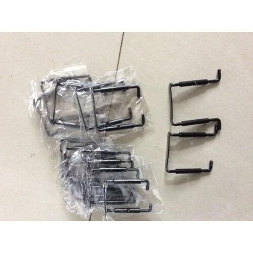 NEW 50 sets of violin chin rest brackets clamps black color for 4/4