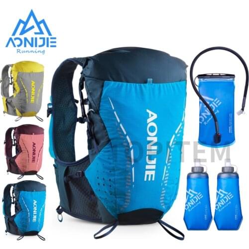 AONIJIE C9104S Ultra Vest 18L Hydration Backpack Pack Bag Soft Water Bladder Flask Hiking Trail Running Marathon Race SM ML L/XL
