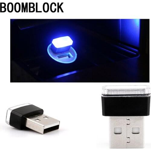 1pcs Car-Styling USB Atmosphere LED Light Car Accessories For Nissan Qashqai Opel Astra J H Kia Ceed Sorento Skoda Octavia A5 A7