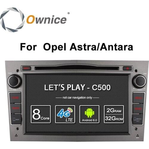Ownice Android 6.0 8 Core 2G RAM Car DVD GPS For Vauxhall Opel Astra H G J Vectra Antara Zafira Corsa Support 4G LTE 32G ROM