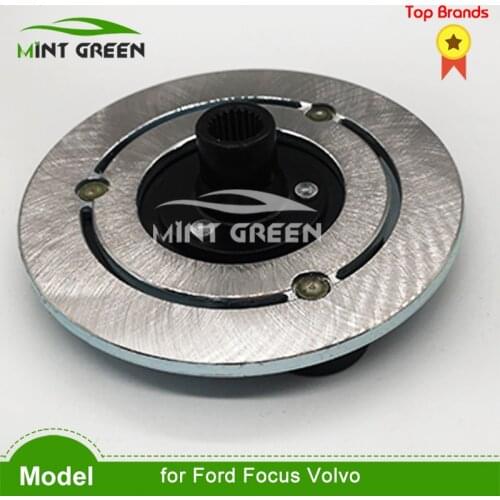 Auto car AC Compressor Magnetic Electromagnetic Clutch Pulley Hub Plate for Ford Focus 2 1.4 1.6 for Volvo C30 S40 V50 1.6 2.0