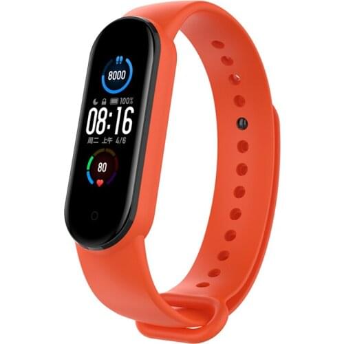 Wristband Watch Strap Watch Band for Mi Band 5/ Mi Band 5 NFC Wristband Bracelet Accessories