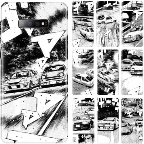 Cartoon initial d JDM Drift Phone Case Cover Fundas For Samsung Galaxy S5 S6 S7 S8 S9 S10 S10e S20 edge plus lite