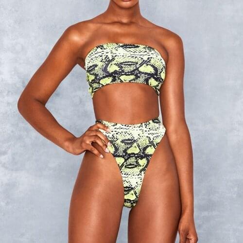 ChRon Glakc High Swimwear