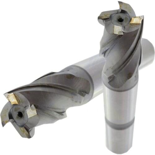 12MM-30MM Morse Taper Shank MT2 MT3 MT4 spiral milling cutter thread M10 M12 M16 cutter Inlay carbide alloy milling cutter