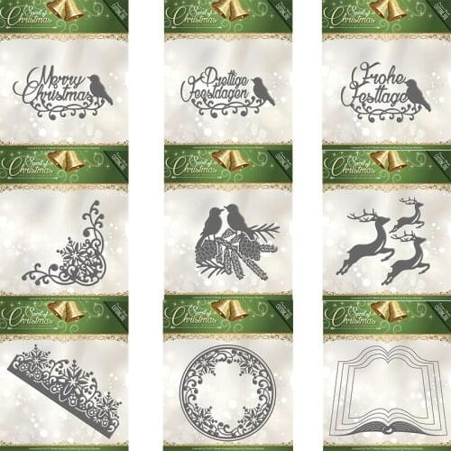 Piggy Craft metal cutting dies cut die mold Spring christmas decoration Scrapbook paper craft knife mould blade punch stencils