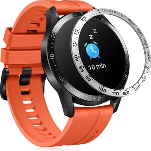 Metal Bezel Ring For Huawei Watch Gt 2 46mm 42mm Bezel Case Styling Frame Cover Protection Bumper Watch Accessories