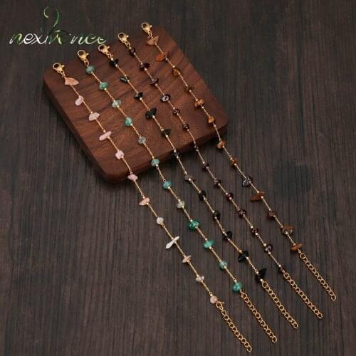 Nextvance Cute Bracelets On Hand Pink Green Coffee Color Gravel Bracelet Bangle for Women Girlfriend Dropshipping Jewelry Gift