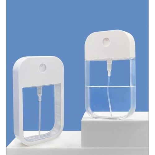 NEW 45/50ML Empty Spray Bottle Wholesale Card Type Spray Bottles Air Freshener Bottles Flat Toner Bottles Portable Spray Bottle