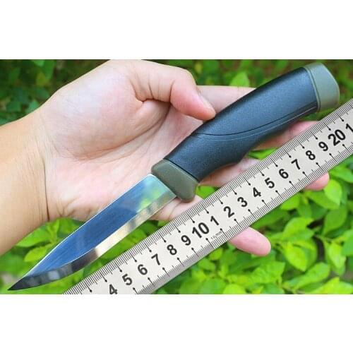 Straight knife fixed knife outdoor camping hunting EDC rescue knife cold weapon quality knife kitchen fruit knife survival knife