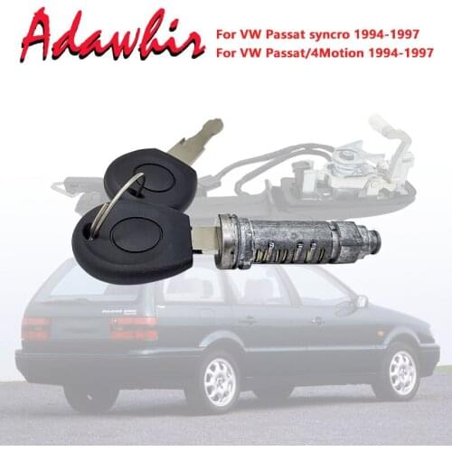 Suitable for Volkswagen Passat B4 1994-1997 Exterior Door Handle Repair Kit Rubber Mat Key Lock Cylinder