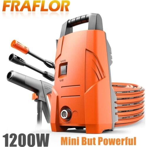 1200W Water Priming Or Connect Water Tap Portable Electric High Pressure Carden Cleaning Car Washer Washing Machine Cleaner