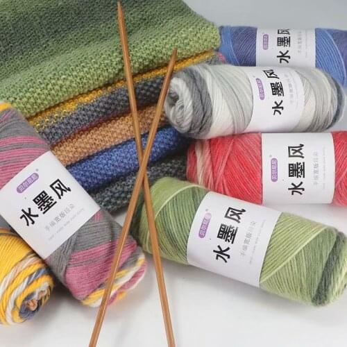 100g Yarn for Knitting Baby Sweater Hat Scarf Sofa Cushion Cake Yarn Trapillo Para Tejer Art Yarn Canarias