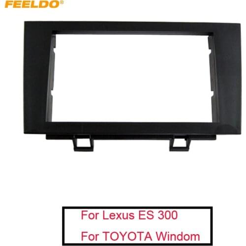 FEELDO Car Audio Radio Fascia Frame Kit For Lexus ES 300 Toyota Windom 2Din CD/DVD Bezel Facia Panel Trim Adapter #MX4922