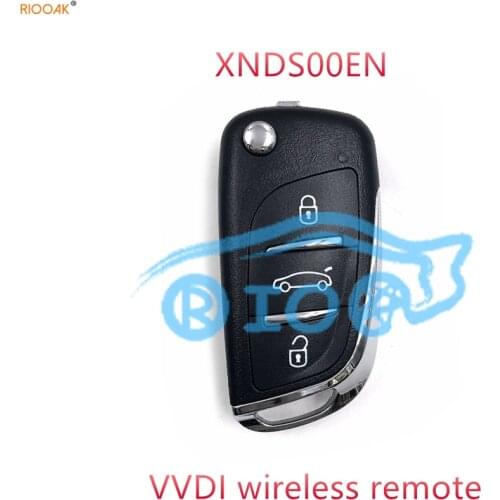 RIOOAK 10pcs Xhorse universal VVDI wireless remote control XNDS00EN Car Key with transpponder chip for VVDI Mini Key Tool VVDI2