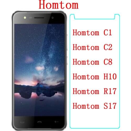 Premium Tempered Glass For Homtom C1 C2 C8 H10 R17 S17 Screen Protector 9H Toughened Protective Film Phone Protective FOR Homtom