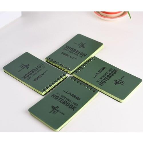 Notebook All Weather Waterproof Writing Paper Note Book Military Outdoors Camping