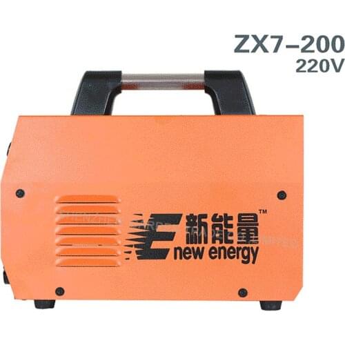 1pc DC Digital Inverter Welding Machine MMA ARC Welder zx7-200 Welder 220V Whole copper core portable Upgrade