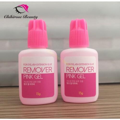 5pcs Korea SKY Pink Gel Remover For Eyelash and Eyebrow Extensions Glue 15g eyelash extensions glue remover