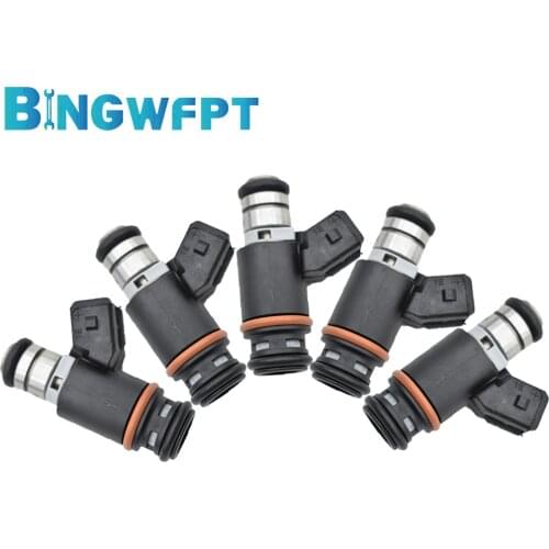 5X Fuel Injector Nozzle For VW CORRADO SHARAN VENTO GOLF PASSAT BORAIWP076 IWP-076 021906031B 021 906 031B 805000348303