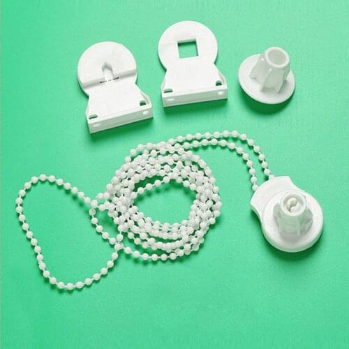 Curtain Accessories Roman Bead Chain Control Ends Window Treatments Hardware 25/28/38mm Kit Home Decor Roller Blind Shade Cluth