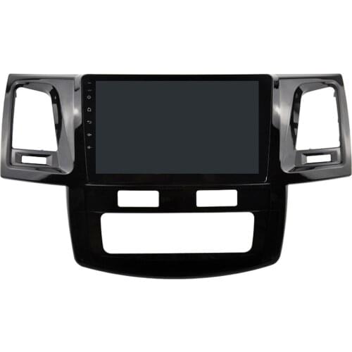 Android Car Radio Stereo 9 inch GPS Navigation For Toyota Hilux 2012 (Auto Air-Conditioner) Car Multimedia Player with Carplay
