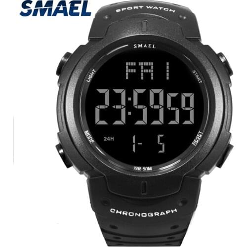 SMAEL Watch 0915 Military Watch Army Fashoin Watch Men Big Dial Shock Relojes Hombre Casual Sport Watches Digital Watch For Men