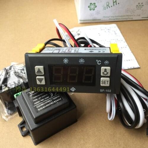 Sf-102s Electronic Temperature Controller Thermostat Temperature Controller Freezer Defrosting Control Refrigerator
