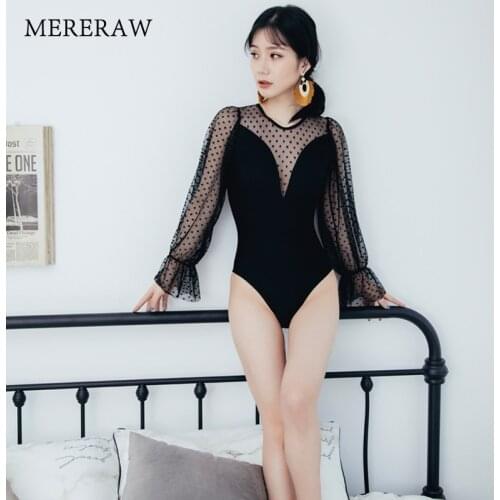Hot spring swimsuit female 2020 new one-piece bikini sexy conservative large size cover belly was thin sexy Korean swimsuit