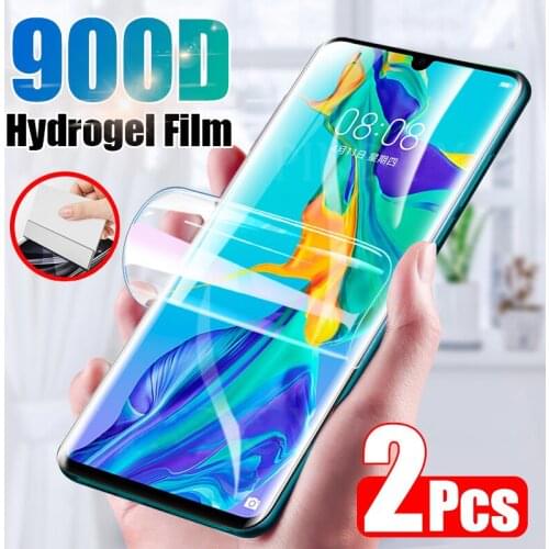 2Pcs 999D Soft Hydrogel Film Screen Protector For Huawei P30 Pro P40 P20 P30 Mate 10 20 Pro Lite Full Protective Film Not Glass