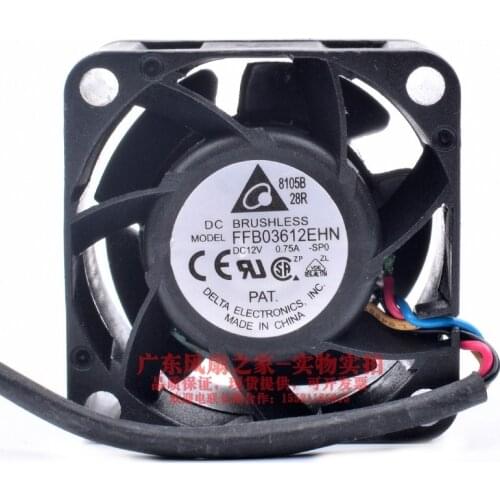 New Original FFB03612EHN 12V 0.75A 3628 3CM Cooling Fan PWM Control