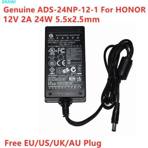 Genuine 12V 2A 24W HOIOTO ADS-24NP-12-1 12024G AC Switching Adapter For Hikvision Dahua Video Recorder Power Supply Charger