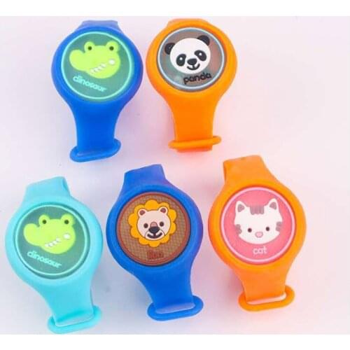 Anti-mosquito wristband Cartoon bugslock Lovely sparkled watch