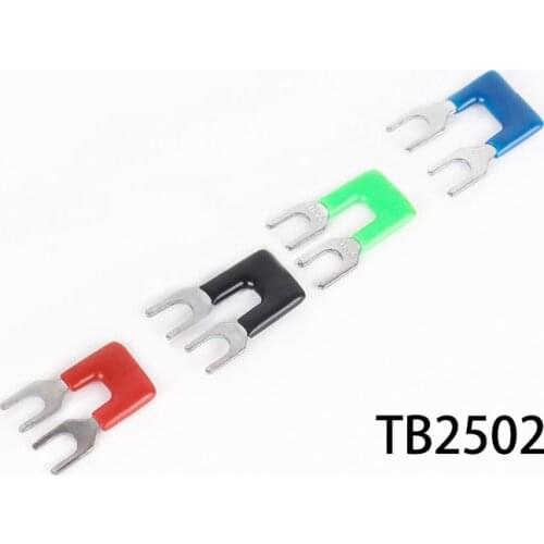Terminal block connector TB2502-03-04-05-06-08-10-12 600V 25A TB Connection strip Terminal block Short piece TB short connector