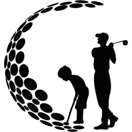 Parent-child Golf Carbon Steel Cutting Dies DIY Scrapbooking Photo Album Embossing Paper Cards Making Stencil Decorative