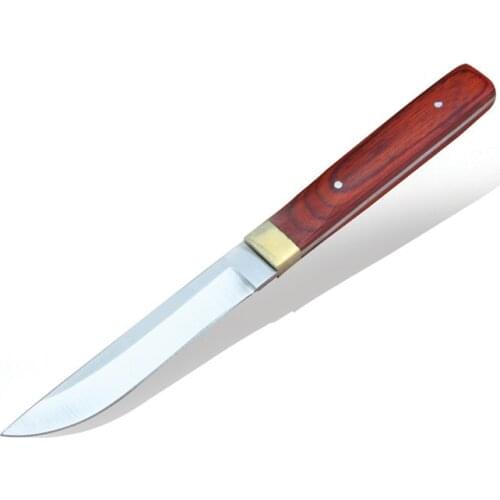 Hand handle meat knife hand handle meat small straight knife Mongolia small meat knife small meat knife