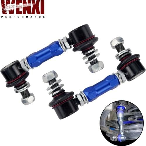 100mm-120mm Ball Joint Adjustable Roll Sway Bar End Link For KIA Sorento Nissan Skyline Mazda CX-9 WX-SEL17