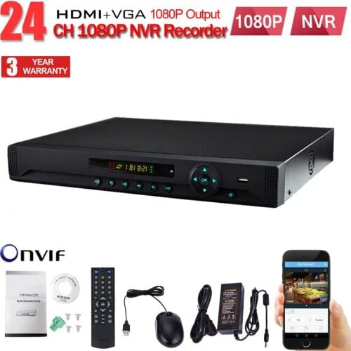 24CH NVR CCTV 32CH 1080p 25CH 960p 720p NVR 32ch HDMI ONVIF P2P NVSIP network support 2HDD 4TB 32 Channel Network video recorder