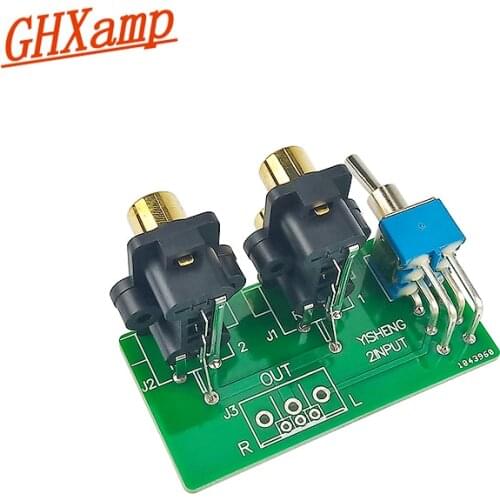 Choose one of two Stereo Audio Source Switching board, 2-Way Signal Switch board 56MM*29MM
