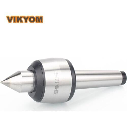 Morse Taper High Precision 0.01mm Lathe Revolving Centre MT3 / MT4 / MT5 High-speed Rotatory Morse Thimble Active Center HRC60