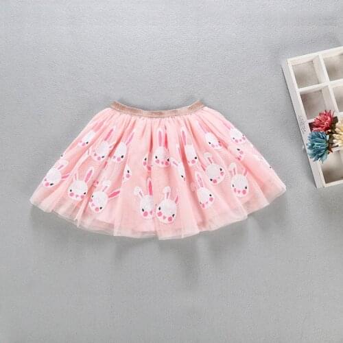 Girls Skirts 2021 Summer Toddler Teens Children Clothes Princess Tutu Skirt For Baby Girl Clothes Sequin Embroidery Mesh Saias
