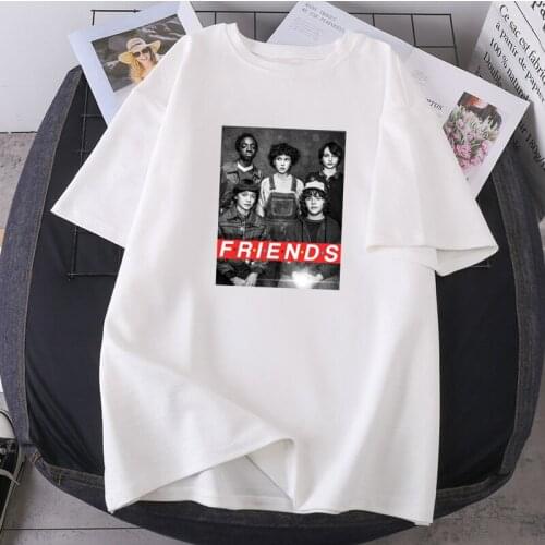 Friends Printing Woman T-shirts Short Sleeve Fashion Female New O-neck Tops Tees High Quality 2021 New Summer Hip Hop Clothing