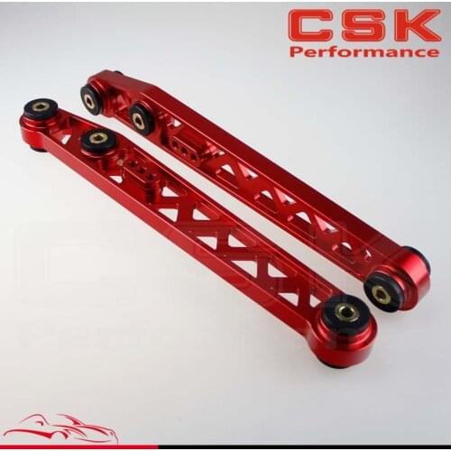 1pair Rear Lower Suspension Control Camber Arms fit for 96-00 Honda Civic EK EJ blue / black / red / purple/silver / gold