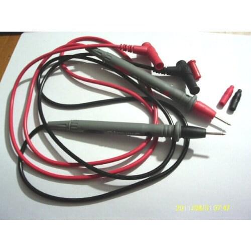 10pcs Pair Multimeter Multi Meter Test Lead Probe Cables Length 110 cm New