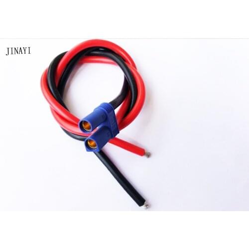 10pcs/lot EC5 Style Female (ESC / Charger Side) Connectors / Adapters w/ 30cm 40cm 10AWG Wire