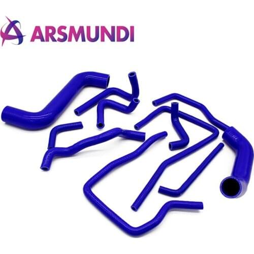 11Pcs/set Silicone Radiator Hose Kit for Subaru Impreza GDA/GDB 2.0 STI Ver 7~9 02-05